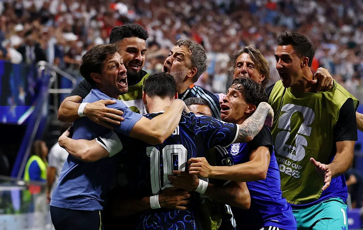 Argentina remonta de forma épica ante Inglaterra y se mete en la gran final del Mundial