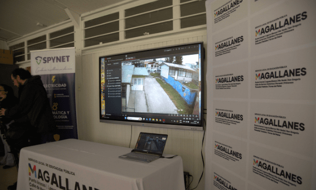 Instalaron cámaras de seguridad con inteligencia artificial en establecimientos educacionales